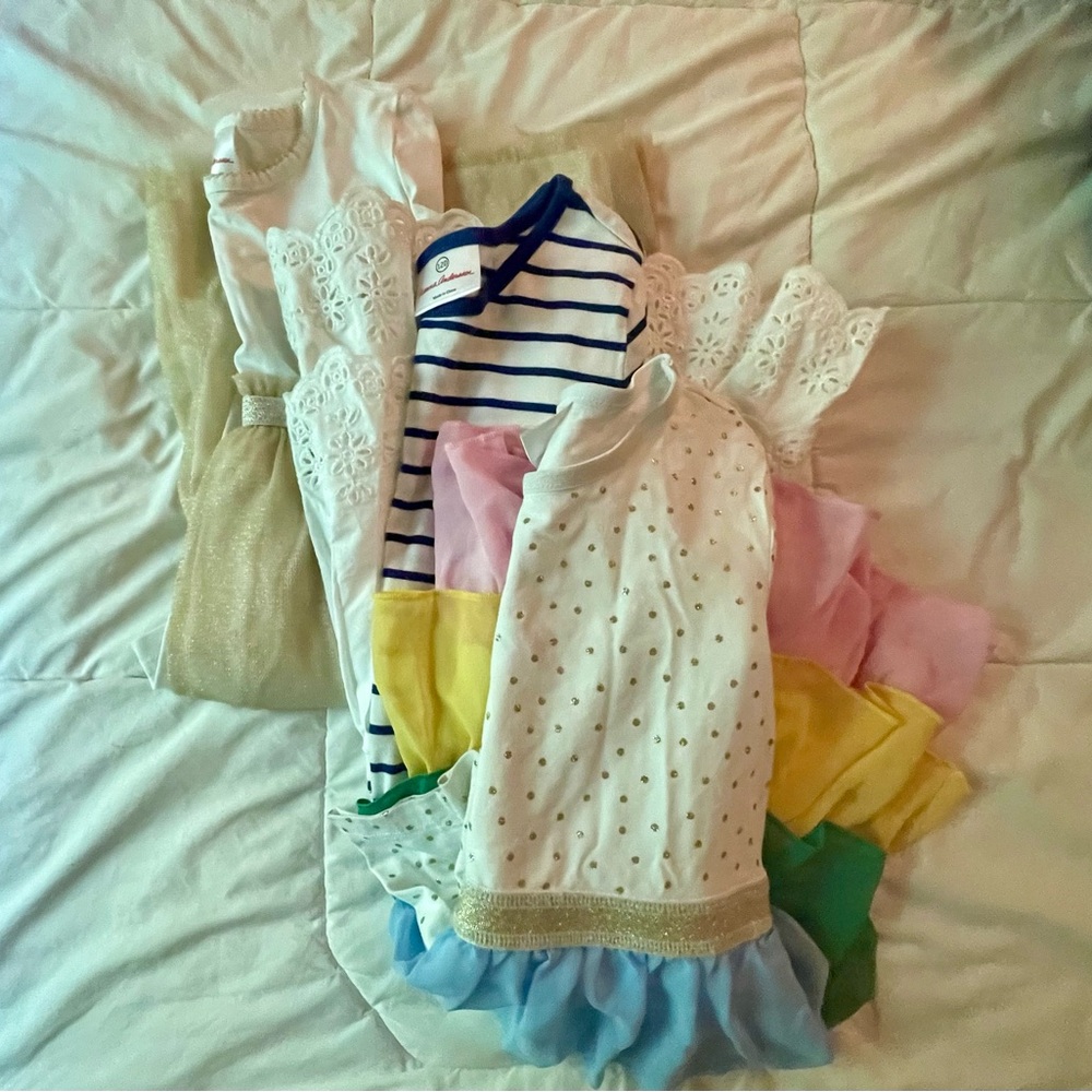 Hanna Anderson dress bundle, size 120/ US 8